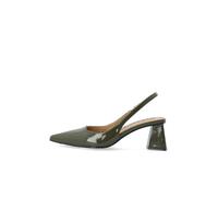 Tacón Escultural Biamaralyn Zapatos Destalonados 38 Verde