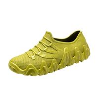Tacón Hombre Noche Botas forradas para Hombres, Botines antideslizantes, Zapatos de senderismo ligeros y cómodos para Ponerse Verano Hombre Sandalias Saldo, verde, 43 EU