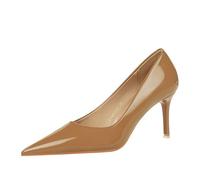 Tacones Altos de Techo de 4 Pulgadas Puntiagudos de 4 Pulgadas, Fiestas y Baile de graduación: cómodos Zapatos de Vestir deslizantes
