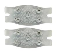 Tacones Antideslizantes para Hielo | 2 Piezas Invisibles Antideslizantes,Grapas De Tracción para Calzado En Hielo Y Escalada - para Hombre y Mujer en Escalada, y Montañismo de Aventuras al Aire Libre