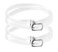 Tacones con correa transparente, cordones transparentes con diseño elegante, correas seguras y estables para zapatos, puntera puntiaguda clásica que mejora la comodidad y la confianza en cada paso