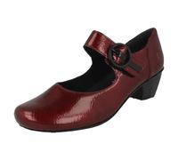 Tacones Inteligentes Con Hebilla Detallada De Gancho Y Bucle Para Damas - 41756