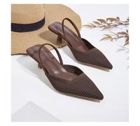 Tacones Moño Kitten Mujer Zapatos de salón grandes Tacón alto for mujer