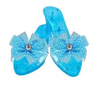 Tacones Princesas Niña, Zapatos Princess Niña 3 4 5 6 Años, Portátiles Crystal Zapatos Niñas para Disfraces Fiestas Eventos Familiares Jugar A Fingir (19*6*4cm)
