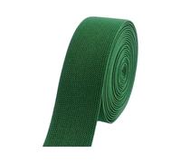 Taconey Cinturón elástico de Nailon de 10 mm para Tirantes de Sujetador, Cinturones de Repuesto duraderos,Verde,10 mm, 5 Metros