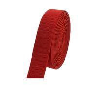 Taconey Cinturón elástico de Nailon de 10 mm para Tirantes de Sujetador, Cinturones de Repuesto duraderos,Rojo,10 mm, 5 Metros
