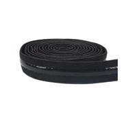 Taconey Cinturón elástico de Silicona Antideslizante de 10 mm para cinturillas y Tirantes de Sujetador, Cinturones de Repuesto duraderos.,Negro,10 mm, 5 Metros