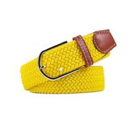 Taconey Cinturón táctico de nailon para hombre de 107/120/130 cm, de liberación rápida, ideal para deportes casuales y al aire libre.,Amarillo