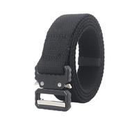 Taconey Cinturón táctico estrecho de 2,5 cm, cinturón de nailon para hombre, de liberación rápida, sencillo y duradero.