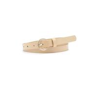 Taconey Cinturones de cuero genuino para mujer con hebillas de pasador de aleación de metal, accesorios de jeans de moda.,Caqui,1,8 x 106 cm