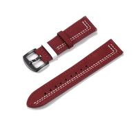 Taconey Correa de reloj de cuero genuino vintage de 20/22 mm, correa de repuesto universal para relojes inteligentes.,Felipe 14,20 mm