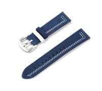 Taconey Correa de reloj de cuero genuino vintage de 20/22 mm, correa de repuesto universal para relojes inteligentes.,Felipe 11,20 mm