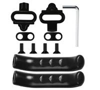 Tacos de bicicleta antideslizantes para bicicleta de montaña, tacos de ciclismo, tacos para zapatos de ciclismo, tacos de ciclismo, clips de bicicleta, compatibles con pedales SPD, pedales de