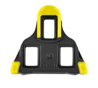 Tacos de bicicleta para sistema SPD, clips de pedal de bicicleta de carretera y montaña de 6 grados, placas de bloqueo antideslizantes de plástico de ingeniería con diseño de doble dureza, accesorios