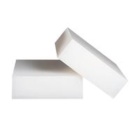 Tacos de goma antivibración, Lámina de caucho de silicona y bloque de banco de 10 cm x 10 cm, paquete de 2, grosor de 40 mm/50 mm(Thickness:40mm)