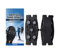 Tacos De Hielo, Agarre Antideslizante Superíor, 2 Piezas, Clavos De Nieve De Acero Inoxidable De Silicona, Clavos Para Crampones, Para Invierno, Senderismo, Escalada, Trekking, Al Aire Libre, Avéntura