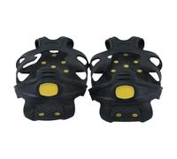 Tacos de Hielo - Empuñaduras Antideslizantes de Nieve para Zapatos | Picos de crampón de tracción para Caminar, para Mujeres y Hombres, Invierno, Techo, Escalada, Caminar, montañismo, Correr
