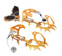 Tacos de hielo | Herramienta de tracción antideslizante de 14 garras, crampones antideslizantes | para mujer, botas de invierno, senderismo, escalada, , caminar, trotar al aire libre