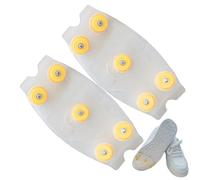 Tacos de hielo para botas | Crampones antideslizantes de tracción para nieve - Pinzas para zapatos de hielo, para correr en invierno, al aire , caminar, trotar, senderismo, montañismo