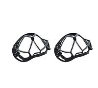 Tacos de Hielo para Caminar sobre Hielo - Paquete de 2 Tacos de tracción con Agarre | El Resorte de Alta tensión Evita resbalones sobre la Nieve y el Hielo | Se Adapta a Todos los