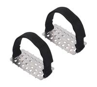 Tacos de hielo - Tracción de acero inoxidable de 26 dientes | Calzado de agarre antideslizante para crampones de nieve, agarre de hielo, senderismo al aire libre, escalada, mochilero, equipo de