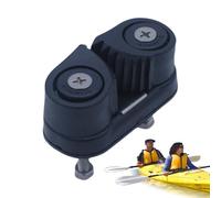 Tacos de leva: se adapta a cuerda de nailon de 3 a 12 mm, abrazadera de cuerda de rodamiento de bolas de entrada rápida, alta capacidad de carga, para kayaks, veleros, botes, accesorios marinos y