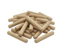 Tacos de madera de haya de 6 x 50 mm, pieza de repuesto 101339, apto para estantería IKEA KALLAX (64, haya)