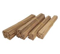 Tacos de madera, tacos de, palos, varillas for manualidades, bricolaje, sin terminar, varios tamaños(Square 5mmx30cm)