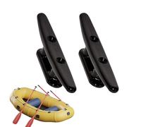 Tacos de nailon para barcos - Amarre de cuerda de muelle de 4 pulgadas y gancho de pared | Hardware de amarre resistente para kayak, canoa, pontón y yate | Sujetador de marino resistente a la in