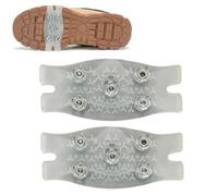 Tacos de Nieve, 2 Piezas, crampones Antideslizantes | Pinzas para Zapatos de Hielo, Tacos de tracción para Escalada - para Clima frío al Aire, arborista, Trabajo, Hombres y Mujeres