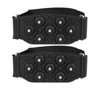 Tacos de tracción para hielo - clavos para botas con agarre para nieve, cadenas antideslizantes para calzado, estabilizadores para caminar en invierno, accesorios para trail running | Set De Crampones