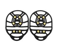 Tacos de tracción para Nieve y Hielo, 6 Tachuelas, Clavos de Silicona Antideslizantes para Zapatos para Caminar sobre Hielo, Nieve, Senderismo, montañismo, Tipo de Zapato