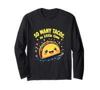 Tacos divertidos So Little Time Quirky Taco Tuesday Salsa Foodie Manga Larga