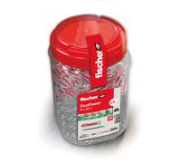 Tacos duopower 8x40mm con tornillos 200uds fischer