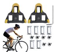 Tacos Look para zapatos de bicicleta, tacos de bicicleta - Pedales de bicicleta con cerradura 2X Cleat | Caleta de ciclismo interior y bicicleta de carretera, clips de bicicleta de carretera para