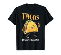 Tacos on Tuesday Legend Diseño icónico para los amantes de los tacos y Camiseta