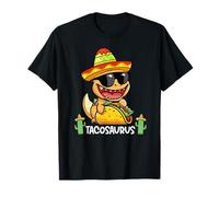 Tacosaurus Kid Dinosaurio Taco Funny Mexican Food Mexico Tacos Camiseta