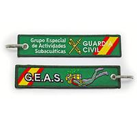 Tacro Llavero GEAS Grupo Especial de Actividades Subacuáticas Guardia Civil Bordado