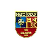 Tacro Pin Distintivo de Participación en la Cumbre de la OTAN Madrid 2022 Fuerzas Armadas