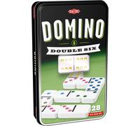 Tactic 53913 Double 6 Learn, Popular Table Classic Game for Friends & Family, 2+