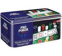 Tactic Games | Set De Poker Texas Hold'em En Una Lata | Pro Poker