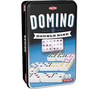 Tactic Games Juego de dominó Doble 9 – Color mixto