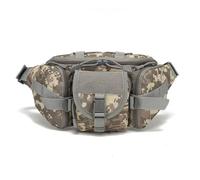 Táctica Fanny Pack, Doble Espera Bolsa de Caderas con Bolsa de amortiguación, Pesca al Aire Libre, Bicicleta de Senderismo Paquete práctico