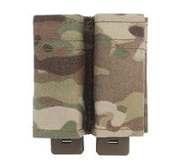 Tactical 1911 mag Pouch One Double Double Holder Modular Open Top Top mag Carrier Molestar Bolsa Láser Cut Airsoft Caza (Color : MG-F-05-CP, Size : M)