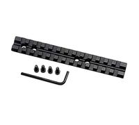 Tactical 20mm 13 Slots Picatinny Weaver Rail Base Adapter Hunting Rifle Gun Scope Converter Sight Base Flashlight Mount