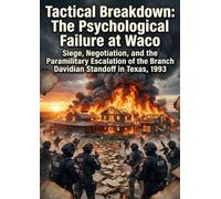Tactical Breakdown: The Psychological Failure at Waco: Siege, Negotiation, and the Paramilitary Escalation of the Branch Davidian Standoff in Texas, 1993