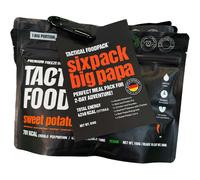 Tactical?Foodpack?Sixpack?Big?Papa - Pack de supervivencia 6?raciones?XL?(4?249?kcal)?|?Comida liofilizada lista en?5?9?min para emergencias, senderismo y aventuras