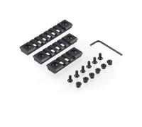 Tactical for Portable Rail System Aluminum Airsoft Rail 3 Pieces 3/5/7 Slots Rail Base Scope Mount Picatinny Rail