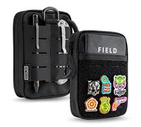 TACTICAL GEEK Block E3.0 Bolsa Molle Bolsa EDC Bolsa táctica compacta Nylon Impermeable 500D Cordura Bolsa EDC Multifuncional Bolsa Molle Ligera organizadora con Bolsillo para teléfono móvil