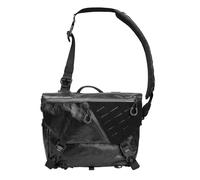 TACTICAL_G ache L7M Bandolera, 15L Messenger Bag mit Laptopfach, Crossbody Tasche mit schnell verstellbaren Schultergurt t, EDC Schultertasche für Alltag, Reise und Outdoor, X-pac Black, Clásico